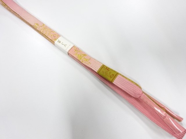 JAPANESE KIMONO / UNUSED KOREI HAND-TIED OBIJIME